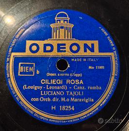 Disco 78 giri Edizioni Odeon Luciano Tajoli