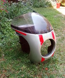 Cupolino in vetroresina per moto d'epoca