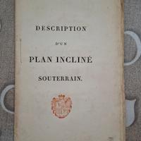 Libro Description du plan incliné souterrain.