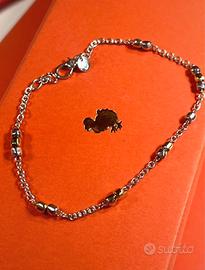 DoDo braccialetto mini granelli argento e oro
