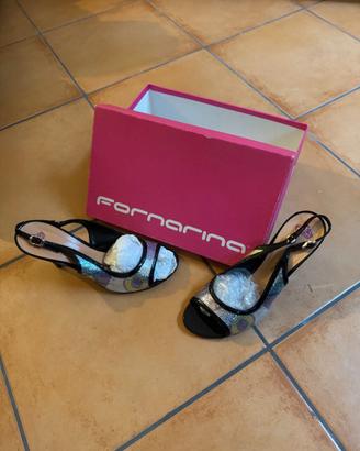 Sandali Fornarina paillettes multicolor taglia 39