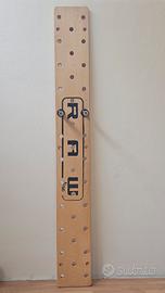 Peg board wall - Raw line