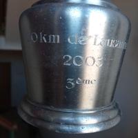 Brocca in peltro 3° premio 20Km Losanna