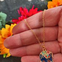 Catenina in acciaio con ciondolo 