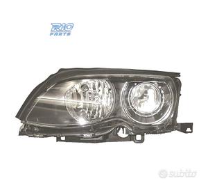 FANALE SINISTRO XENO BMW E46 4P 01-05 FONDO NERO
