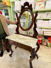 Console antica con specchio 800 napoletano
