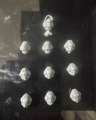 Space Marines Warhammer 40k Teste Casco Bits