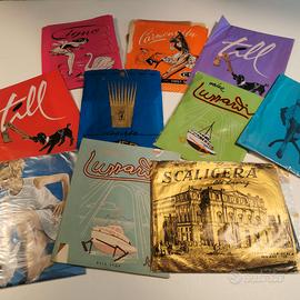 set di 21 paia di calze e collant vintage anni 60/