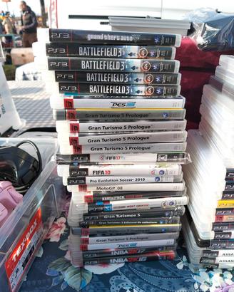 lotto giochi misti PlayStation/Nintendo Wii/Ninten