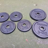 Coppia di bilancieri fitness