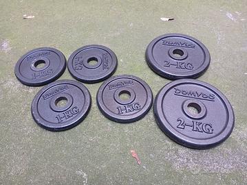 Coppia di bilancieri fitness