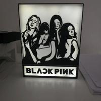Lampada LED BLACKPINK stile lightbox K-Pop