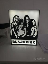 Lampada LED BLACKPINK stile lightbox K-Pop