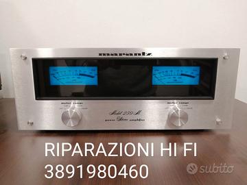 Riparazione/revisione impianti hi fi vintage 