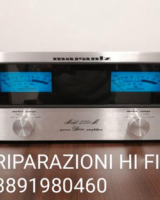 Riparazione/revisione impianti hi fi vintage 