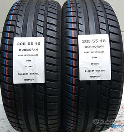2 GOMME 205 55 16 KORMORAN BR1624