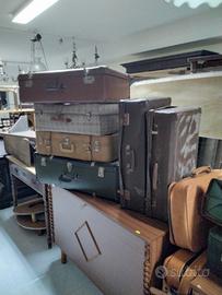 Valigie vintage di cartone 