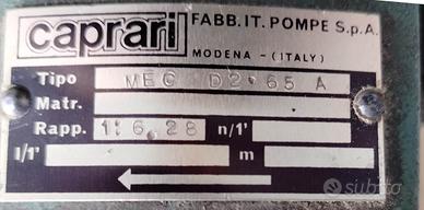 POMPA IRRIGAZIONE CAPRARI