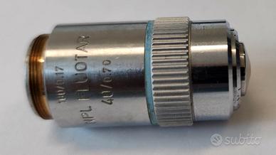 Obiettivo Leitz Wetzlar NPLFluotar 100x1.32/160oil