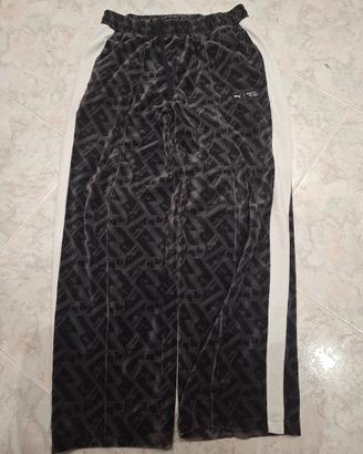 pantaloni squid game/puma neri