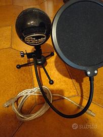 Blue snowball ice, con pop filter