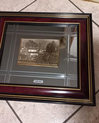 Quadri anni 90 in  argento 