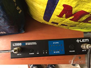 #3011NN-Centralina Radiomicrofono Wireless LEM L20
