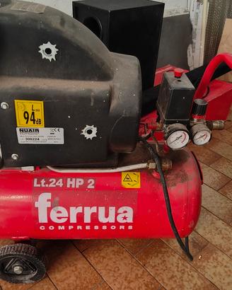 Compressore Aria 24 Litri Ferrua (by Fini Nuair) R