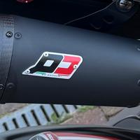 Scarico  moto QD Dark Matter