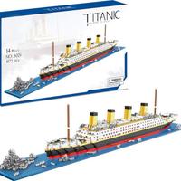 Blocchi da Costruzione Titanic 1878pcs Esposizione