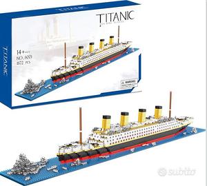 Blocchi da Costruzione Titanic 1878pcs Esposizione