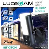 LUCE CAM Isnatch Telecamera da Esterno NUOVA