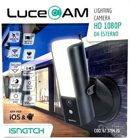 LUCE CAM Isnatch Telecamera da Esterno NUOVA