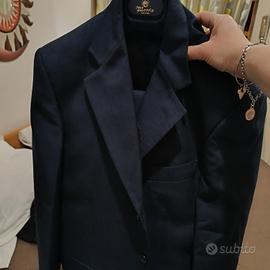 Abito uomo blu scuro 3 pz, giacca,gilet, pantalone