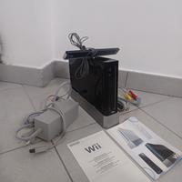 Nintendo Wii Black Mod RVL-001 Condizioni Perfette