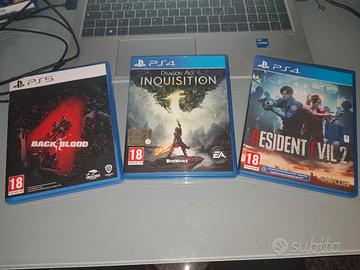 PS4 PS5 giochi