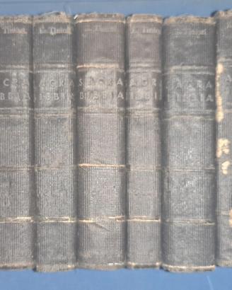 La sacra Bibbia 8 volumetti 1931