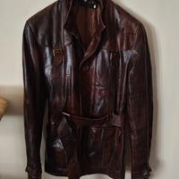 giacca in pelle taglia 44 