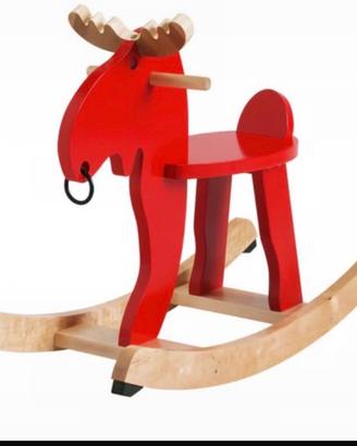 Dondolo in legno
