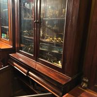 Libreria inglese in mogano