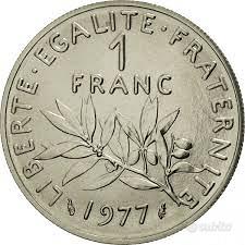 1 franco del 1977