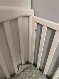 Lettino Foppapedretti modello Lucy con materasso