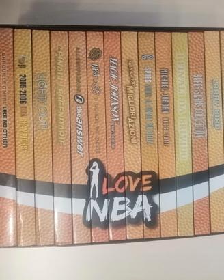 collezione completa di DVD " Love NBA" pubblicati