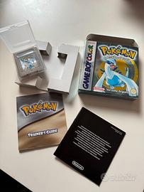 Pokemon Argento Boxato completo game boy color