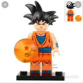 Minifigures Dragonball Goku compatibile Lego