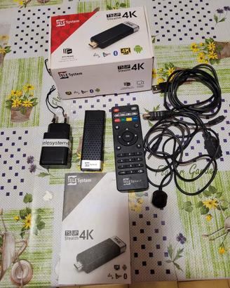 Smart box Telesystem Ts up Stealth 4k