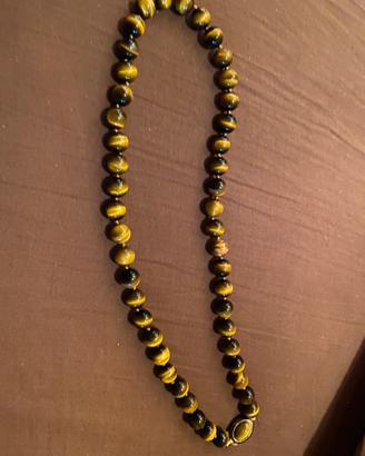 Collana occhio di tigre