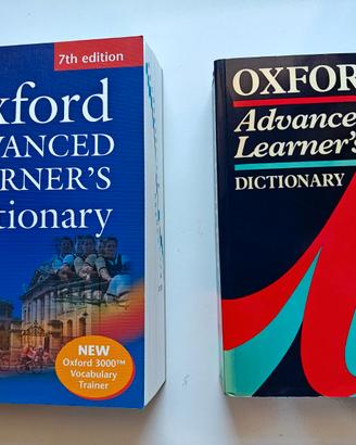 Dizionari Inglese Oxford Advanced - 7 e 10 ed.+CD