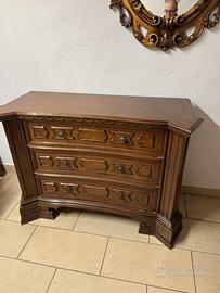 Cassettiera in legno