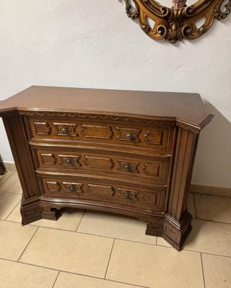 Cassettiera in legno